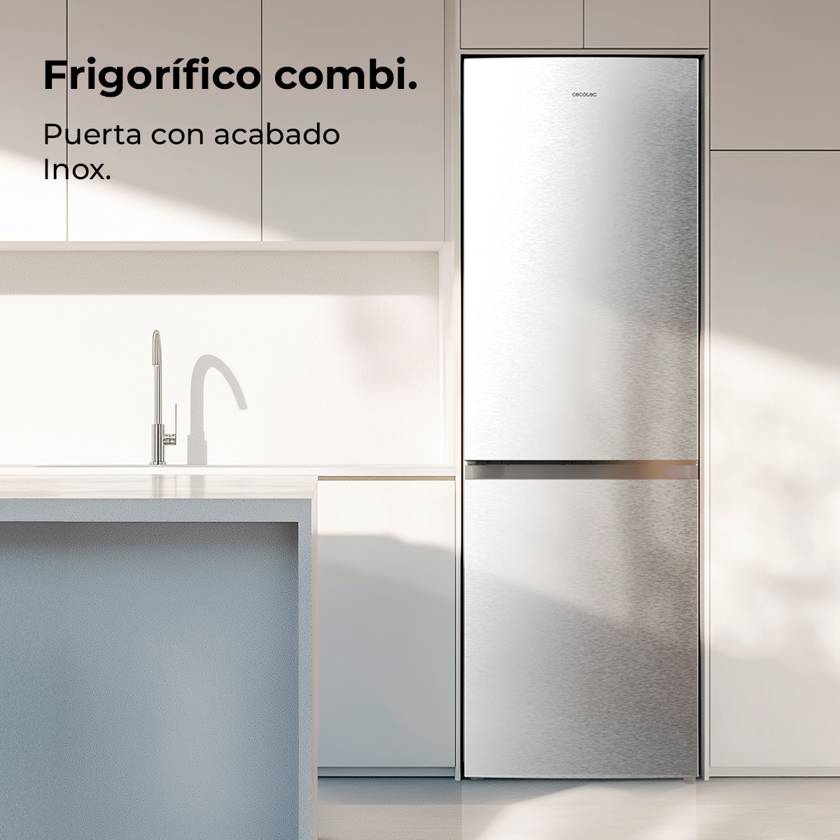 Bolero CoolMarket Combi 296 DF Inox | Envío, instalación y retirada RAEE gratis – foto detalle 1